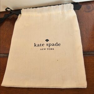 Kate Spade jewelry dust bag